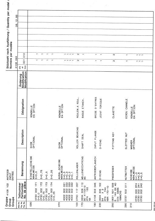 Manual de Partes Reductores ZF PK-4200 - 4108 042 001-010