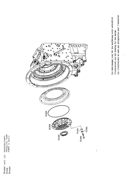 Manual de Partes Servotransmisión 3 WG-100 - 4651 003 003-004-005-006-009-011