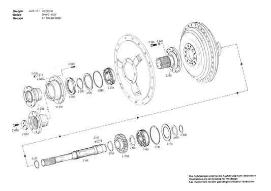 Manual de Partes Servotransmisión ZF - 4616 000 025 -100 -101 -103 -104 -110 -111 -123 -124 - Teil 2