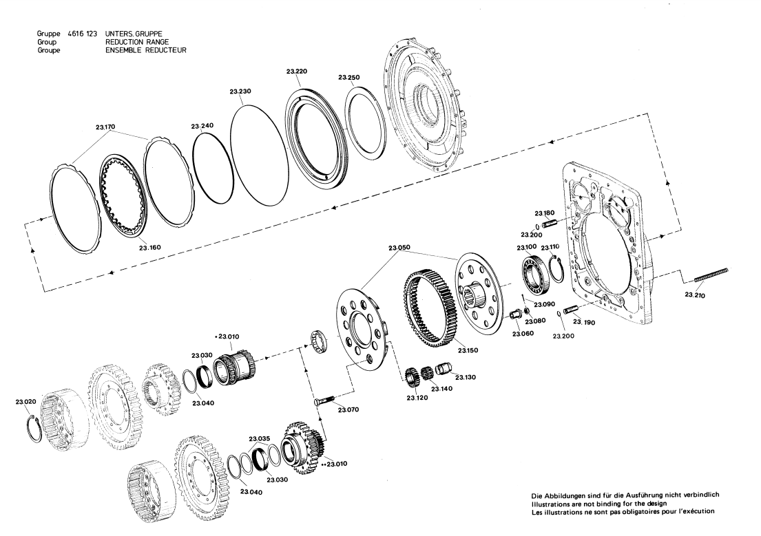 Manual de Partes Servotransmisión ZF - 4616 000 025 -100 -101 -103 -104 -110 -111 -123 -124 - Teil 2