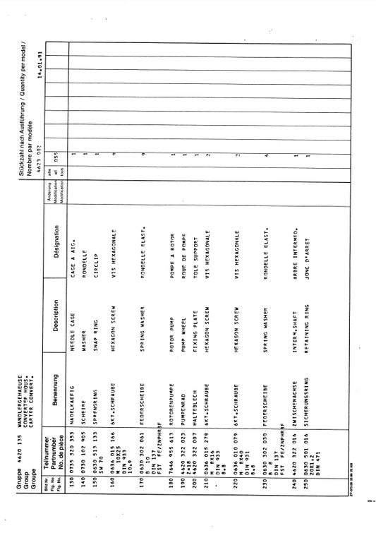 Manual de Partes Servotransmisión ZF 3 PW 45 H - 4623 002 055