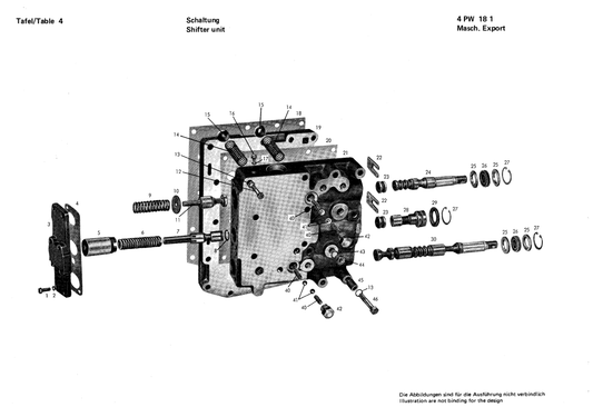 Manual de Partes Servotransmisión ZF 4 PW 18 H1 - 4627 001 044
