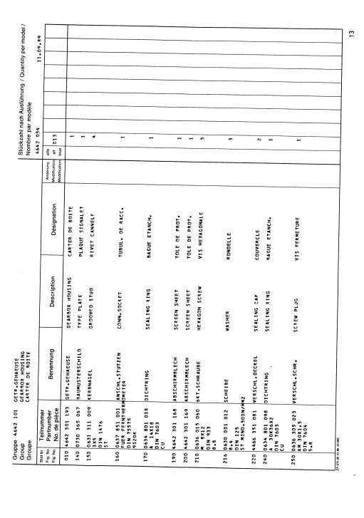 Manual de Partes Servotransmisión ZF 4 WG-150 - 4642 054 013