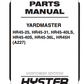 Manual de Partes Telehandler Hyster HR45-25, HR45-31, HR45-40LS, HR45-40S, HR45-36L, HR45H (A227)