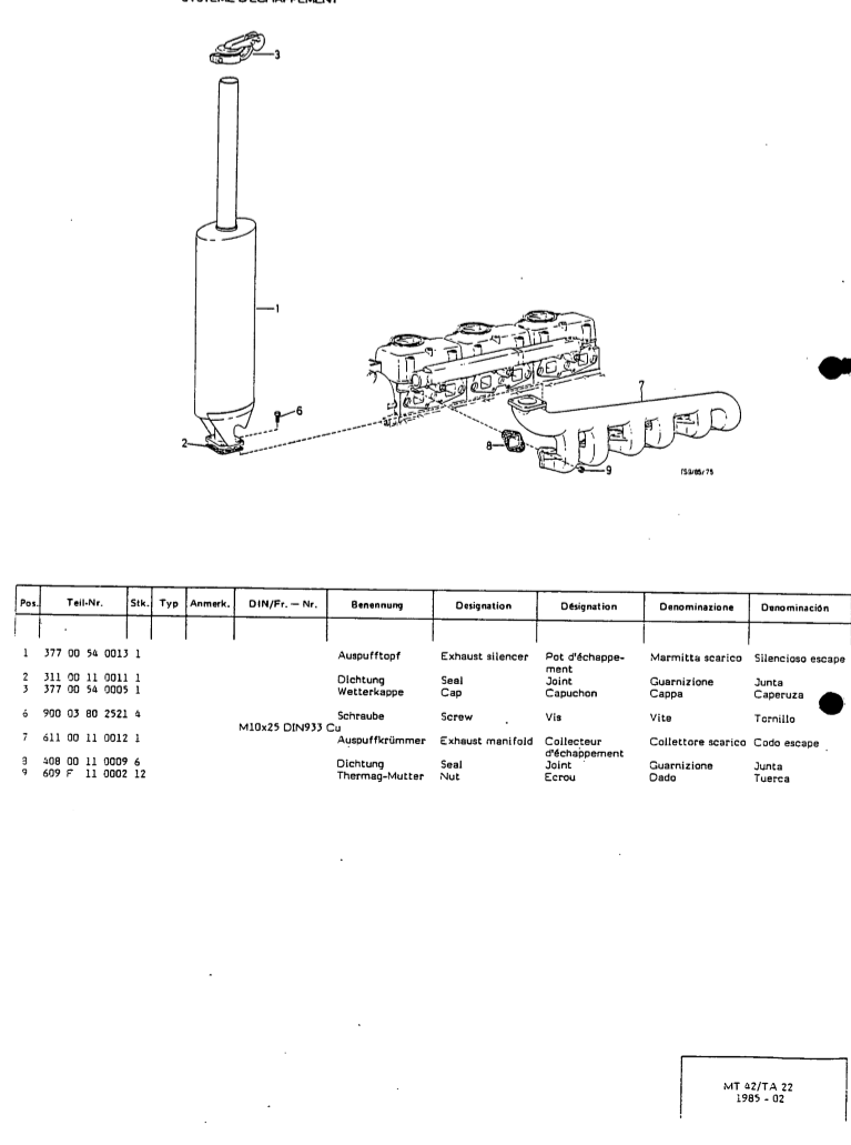 Manual de Partes Tractor Case - Steyer 8110, 8110a, 8130, 8130a
