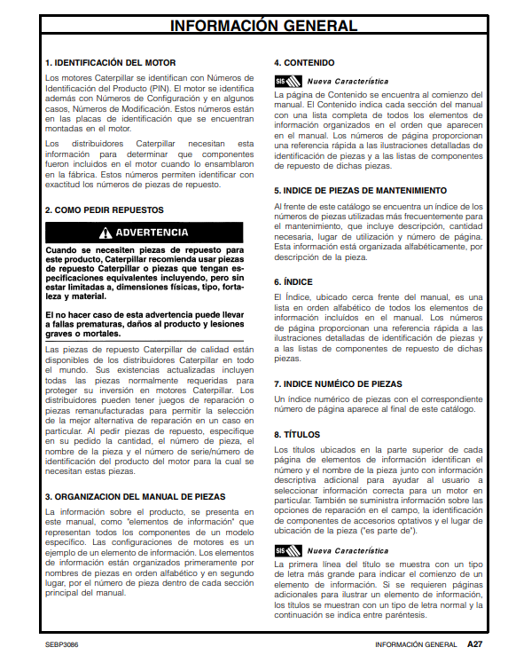 Manual de Partes Tractor de Orugas Caterpillar D10R