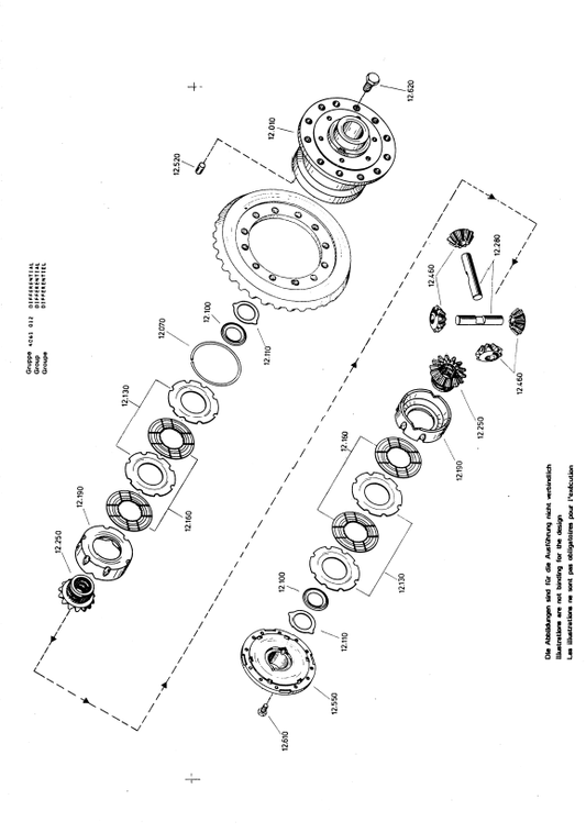 Manual de Partes Transmisión ZF AP 3445 - 2068 083 015 -016  -  2068 083 021-022