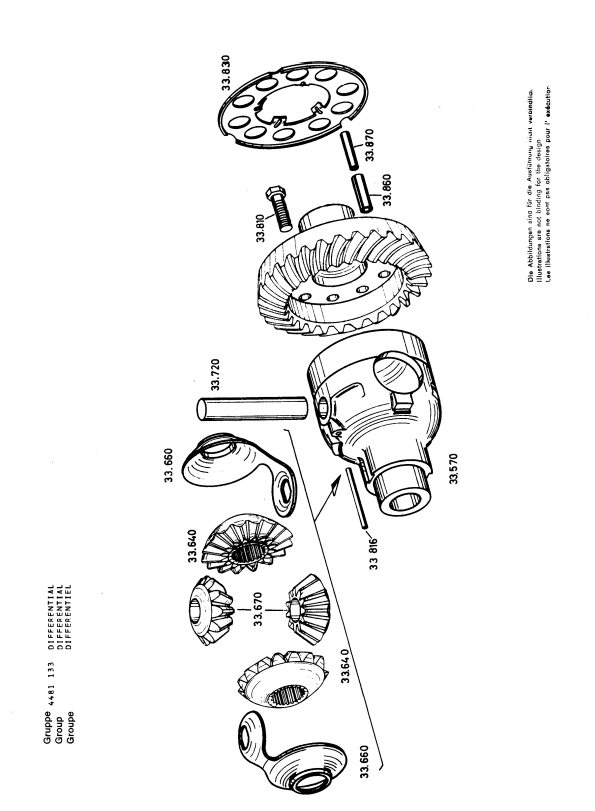 Manual de Partes Transmisión ZF APL 330 - 4472, 057, 018, 019, 020, 021