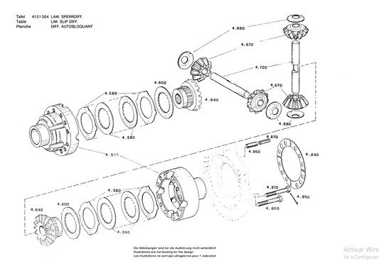 Manual de Partes Transmisión ZF APL 365 - 4472 055 007, 008, 011, 012