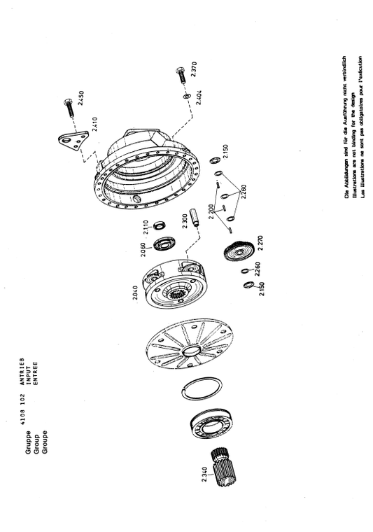 Manual de Partes Transmisión ZF P 5300 - 4108 015 001