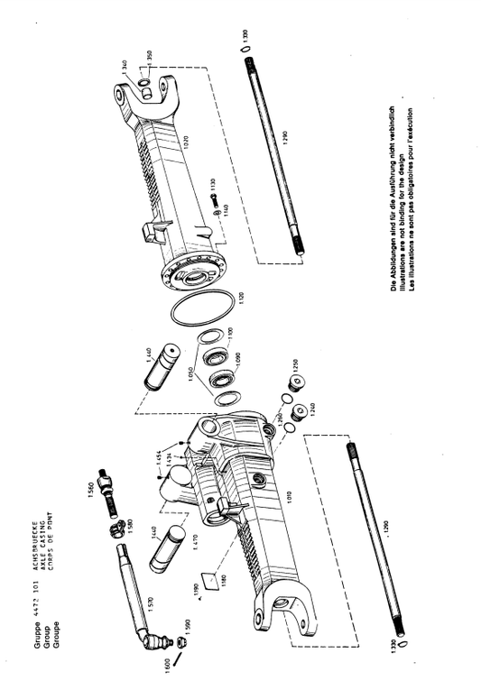 Manual de Partes Transmisón ZF APL 355 - 4472, 054, 017, 019, 020, 022