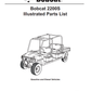 Manual de Partes Vehiculo de Golf Utilitario Bobcat 2200S