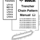 Manual de Patrones de Cadena de Zanjadora Bobcat