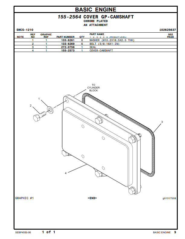 Manual de Piezas Auxiliares Marinas Caterpillar 3516C