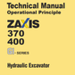 Manual de Principios Operativos Excavadora Hitachi ZX370, ZX400 GI