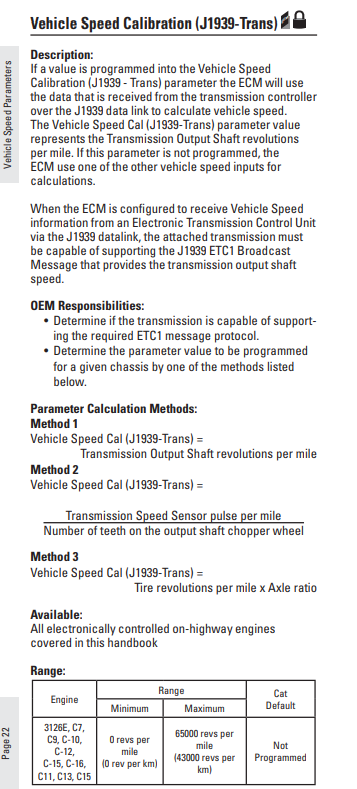 Manual de Programación del Motor de Camión Caterpillar