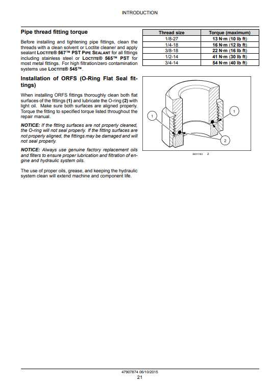 Manual de Reparación Bulldozer New Holland D125C Stage IIIB