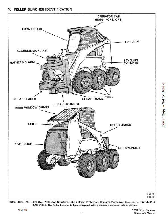 Manual de Reparación Cargador Bobcat 1213