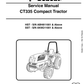 Manual de Reparación Tractor Compacto Bobcat CT335