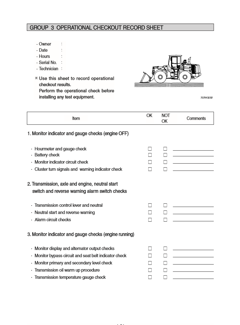 Manual de Reparación Cargador Hyundai HL740-9
