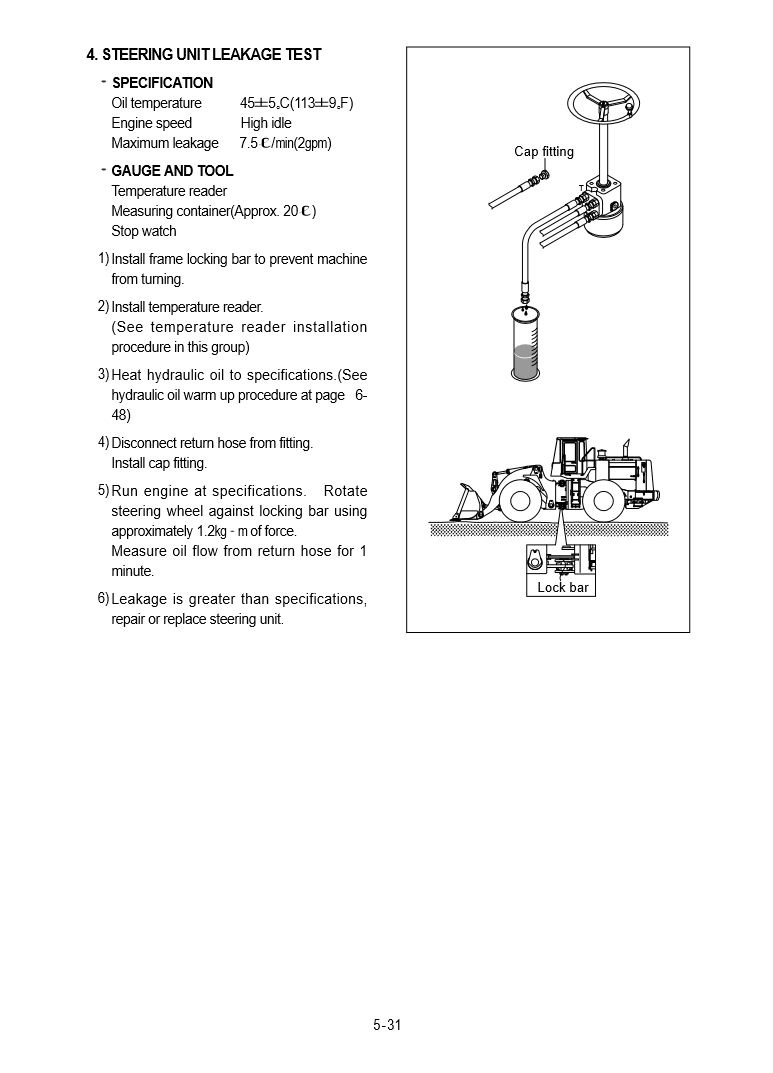 Manual de Reparación Cargador Hyundai HL780-3A