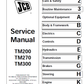 Manual de Reparación Cargador Agricola JCB TM200 TM270 TM300
