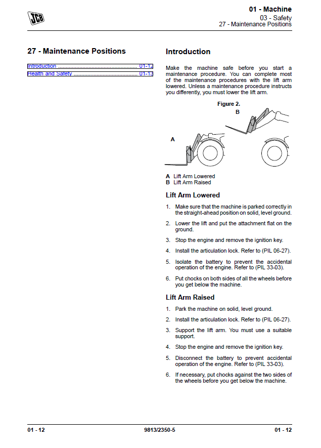 Manual de Reparación Cargador Telescopico JCB TM320