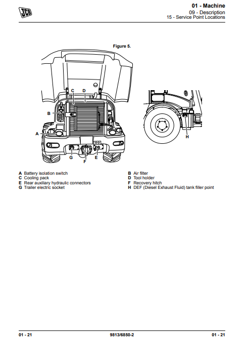Manual de Reparación Cargador Telescopico JCB TM320, TM420