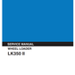 Manual de Reparación Cargador Kobelco LK350II