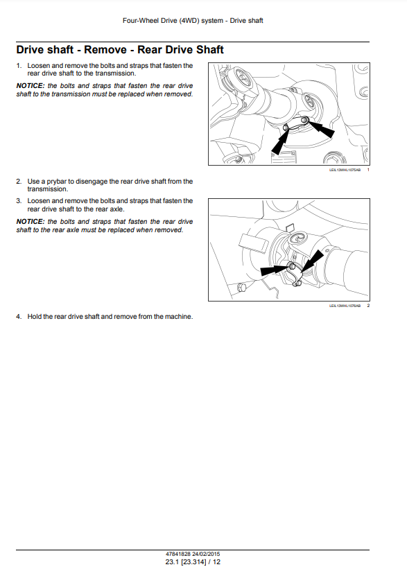 Manual de Reparación Cargador New Holland W130C, W170C Tier 4B