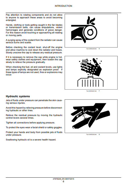 Manual de Reparación Cargador New Holland W170C Tier4B