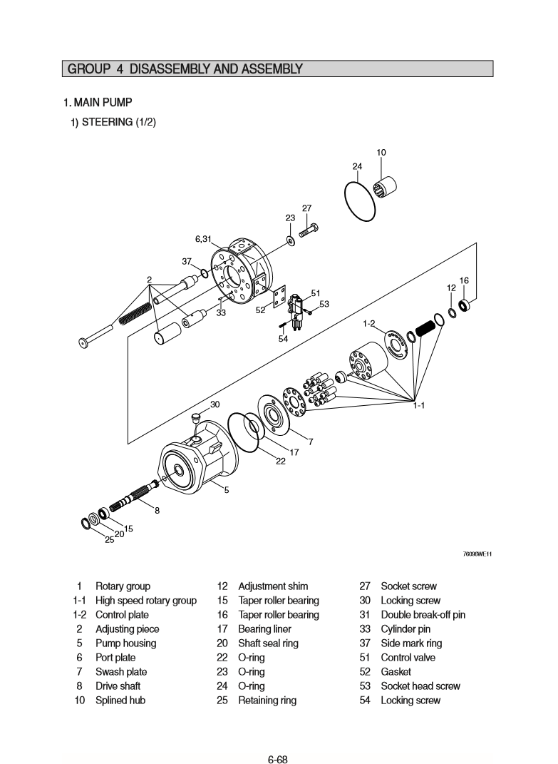 Manual de Reparación Cargadora Hyundai HL770-9A
