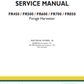 Manual de Reparación Cosechadora New Holland FR450, FR500, FR600, FR700, FR850 (Sistema Electrico)