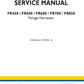 Manual de Reparación Cosechadora New Holland FR450, FR500, FR600, FR700, FR850 (Sistemas Hidraulicos)