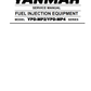 Manual de Reparación Equipo de Inyección de Combustible Komatsu - Yanmar YPD-MP2-YPD-MP4