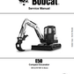 Manual de Reparación Excavadora Bobcat E50