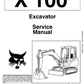 Manual de Reparación Excavadora Bobcat X100