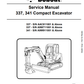 Manual de Reparación Excavadora Compacta Bobcat 337, 341