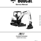 Manual de Reparación Excavadora Compacta Bobcat E34