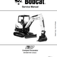 Manual de Reparación Excavadora Compacta Bobcat E37