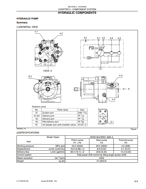 Manual de Reparación Excavadora Compacta Kobelco 30SR, SR35 Tier 4