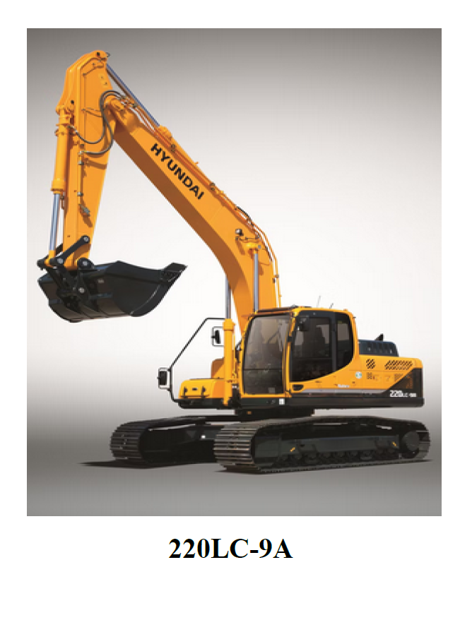 Manual de Reparación Excavadora Hyundai 220LC-9A