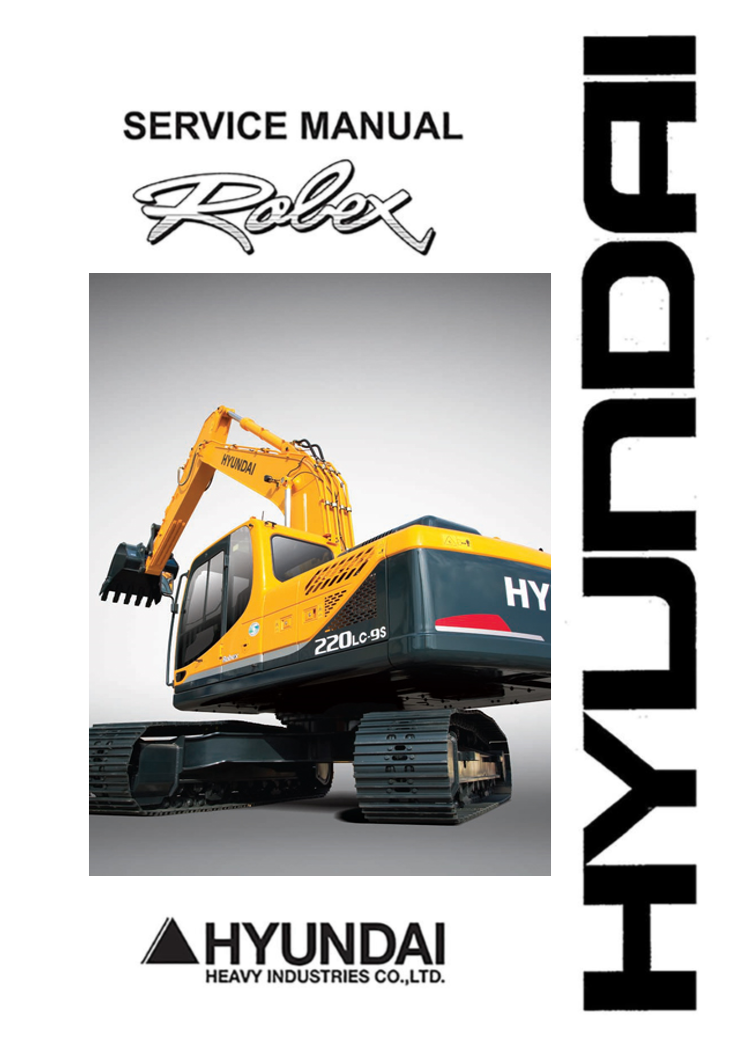Manual de Reparación Excavadora Hyundai R220-9S