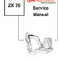 Manual de Reparación Excavadora Ingersoll Rand ZX75