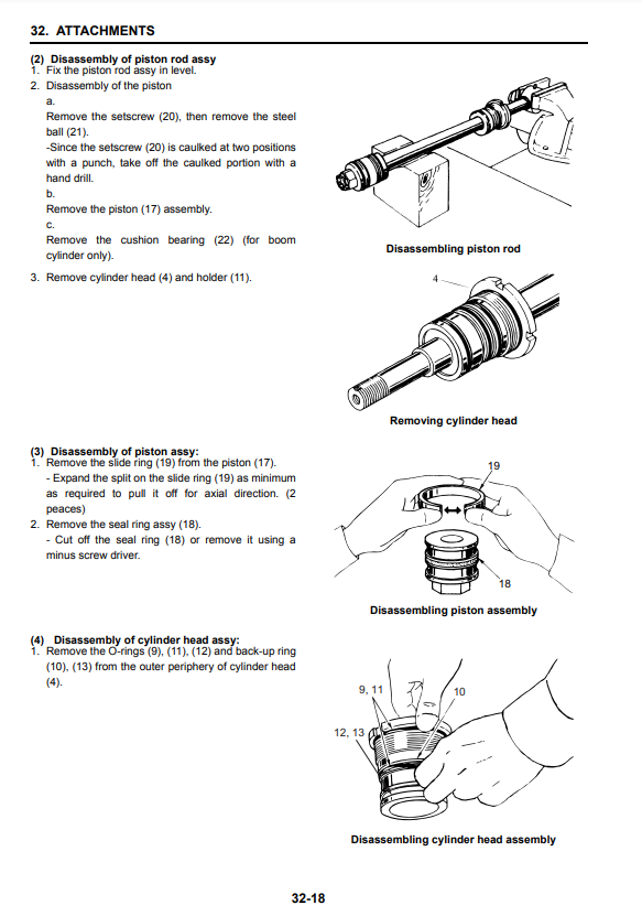 Manual de Reparación Excavadora Kobelco 17SR-Tier 4