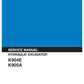 Manual de Reparación Excavadora Kobelco K904E, K905A
