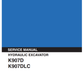 Manual de Reparación Excavadora Kobelco K907D, K907DLC