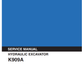 Manual de Reparación Excavadora Kobelco K909A