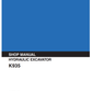 Manual de Reparación Excavadora Kobelco K935