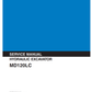 Manual de Reparación Excavadora Kobelco MD120LC